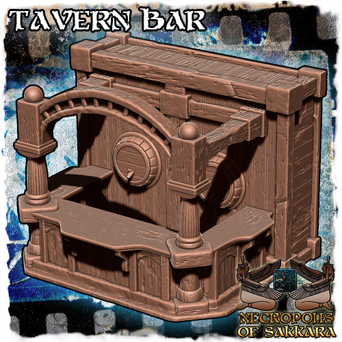 Fantasy Tavern Bar Counter